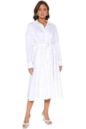 Norma Kamali Mujer, Vestidos, Blanco, Talla: XS