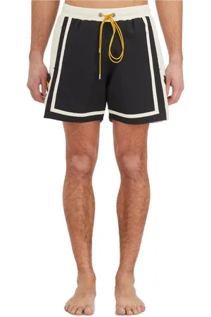 Rhude Hombre, Pantalones cortos, Negro, Talla: L