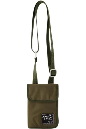 Maison Kitsuné Hombre, Bolsos, Verde, Talla: ONE Size
