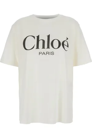 Chloé Mujer, Camisetas, Blanco, Talla: XS
