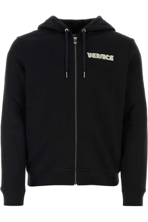 VERSACE Hombre, Sudaderas, Negro, Talla: L