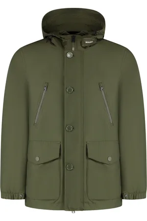 Woolrich Hombre, Chaquetas, Verde, Talla: M