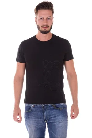 VERSACE Hombre, Camisetas, Negro, Talla: L