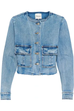 My Essential Wardrobe Mujer, Chaquetas, Azul, Talla: L