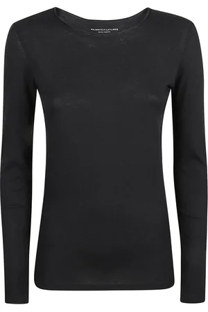 Majestic Mujer, Camisetas, Azul, Talla: L