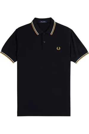 Fred Perry Hombre, Camisetas, Azul, Talla: M