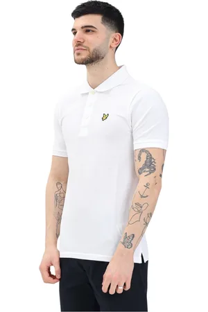 Lyle & Scott Hombre, Camisetas, Blanco, Talla: XS