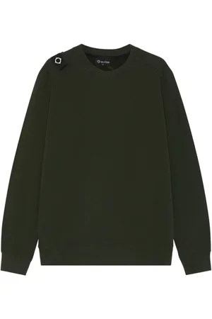 MA.STRUM Hombre, Sudaderas, Verde, Talla: S