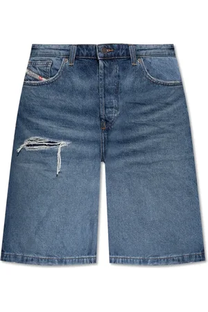 Diesel Mujer, Pantalones cortos, Azul, Talla: W29
