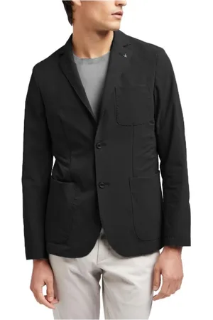 At.p.Co Hombre, Chaquetas, Negro, Talla: M
