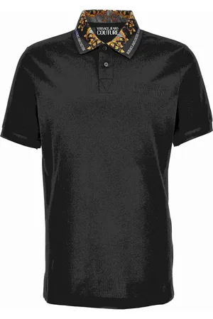 VERSACE Hombre, Camisetas, Negro, Talla: S