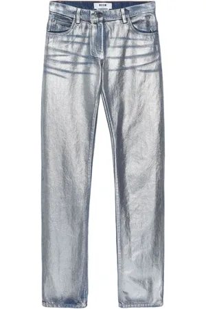 Msgm Mujer, Vaqueros, Azul, Talla: S