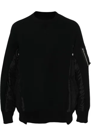 SACAI Hombre, Sudaderas, Negro, Talla: M
