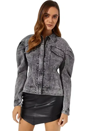 Norma Kamali Mujer, Chaquetas, Gris, Talla: L