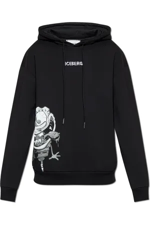 Iceberg Hombre, Sudaderas, Negro, Talla: M