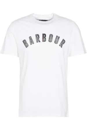 Barbour Hombre, Camisetas, Blanco, Talla: L