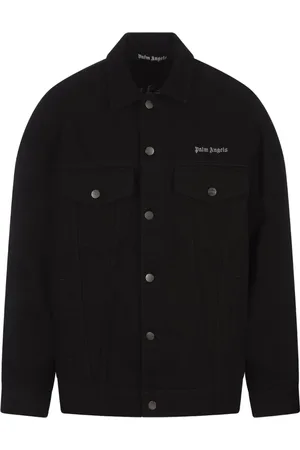 Palm Angels Hombre, Chaquetas, Negro, Talla: L