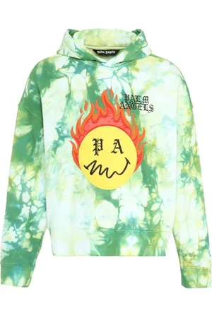Palm Angels Hombre, Sudaderas, Verde, Talla: XS