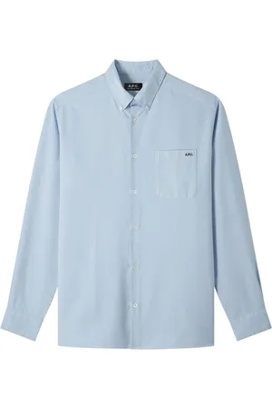 A.P.C. Hombre, Camisas, Azul, Talla: L
