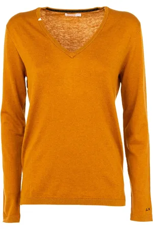 sun68 Mujer, Jerseys, Naranja, Talla: M