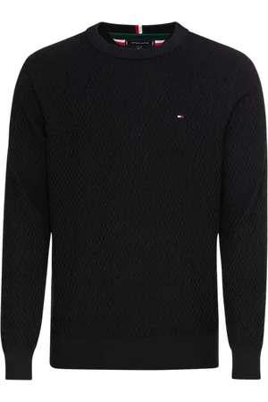Tommy Hilfiger Hombre, Sudaderas, Negro, Talla: 2XL