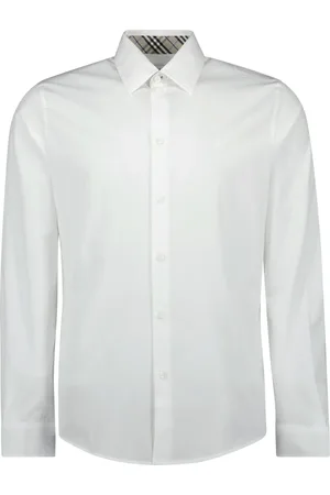 Burberry Hombre, Camisas, Blanco, Talla: S