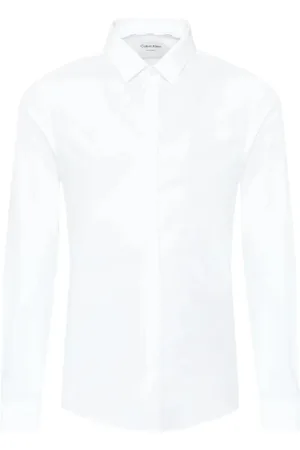 Calvin Klein Hombre, Camisas, Blanco, Talla: 3XL