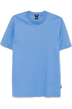 HUGO BOSS Hombre, Camisetas, Azul, Talla: M