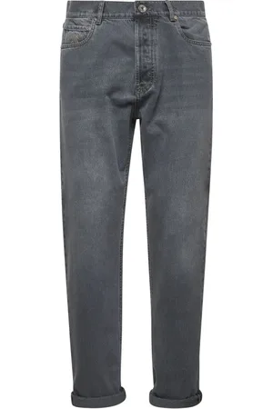 Brunello Cucinelli Hombre, Vaqueros, Gris, Talla: L