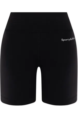 Sporty & Rich Mujer, Pantalones cortos, Negro, Talla: S