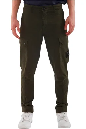 MA.STRUM Hombre, Pantalones, Verde, Talla: S