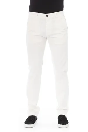 BALDININI Hombre, Pantalones, Blanco, Talla: W30
