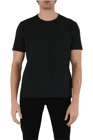 Dondup Hombre, Camisetas, Negro, Talla: L