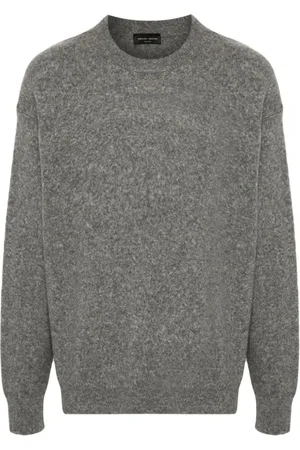 Roberto Collina Hombre, Jerseys, Gris, Talla: L