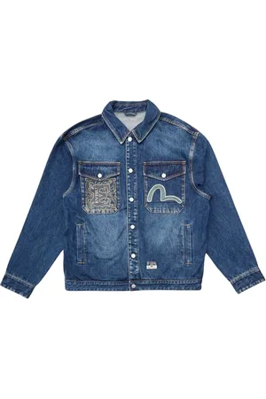 Evisu Hombre, Camisas, Azul, Talla: M