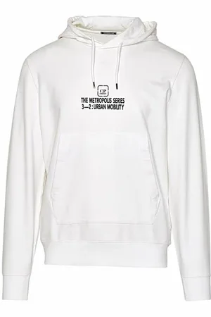 C.P. Company Hombre, Sudaderas, Blanco, Talla: XS