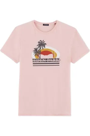 Eden Park Hombre, Camisetas, Rosa, Talla: S