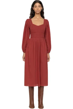 SEA Mujer, Vestidos, Rojo, Talla: M