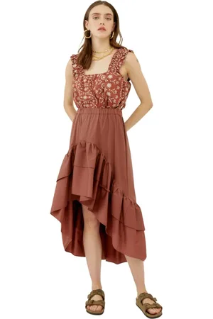 Silvian Heach Mujer, Vestidos, Marrón, Talla: S