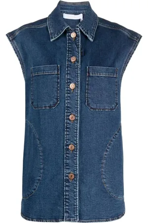 See by Chloé Mujer, Chaquetas, Azul, Talla: M