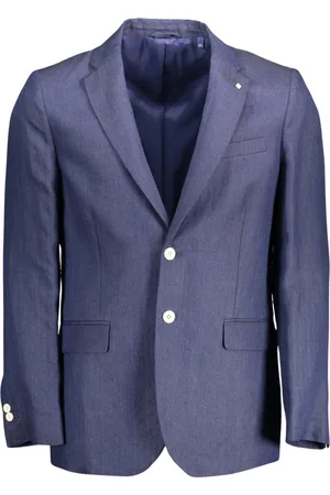 GANT Hombre, Chaquetas, Azul, Talla: L