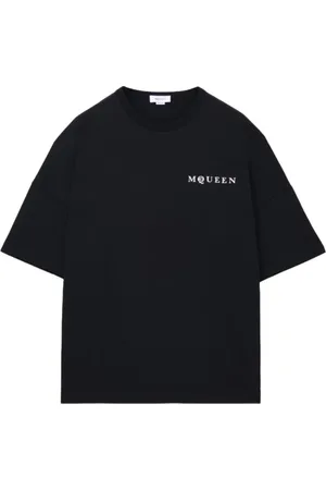 Alexander McQueen Hombre, Camisetas, Negro, Talla: S