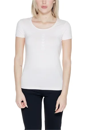 EA7 Mujer, Camisetas, Blanco, Talla: M
