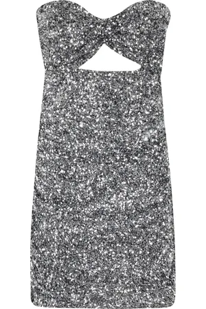 AMEN Mujer, Vestidos, Gris, Talla: S