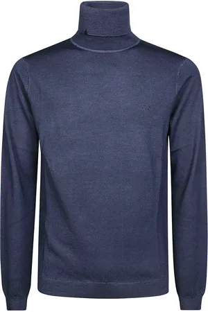 sun68 Hombre, Jerseys, Azul, Talla: S