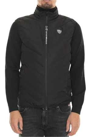 EA7 Hombre, Chaquetas, Negro, Talla: 2XL