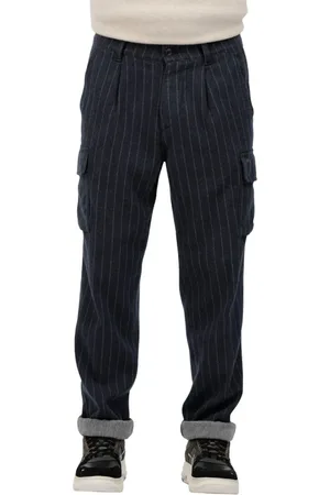 Masons Hombre, Pantalones, Azul, Talla: M