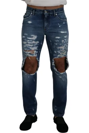 Dolce & Gabbana Hombre, Vaqueros, Azul, Talla: M