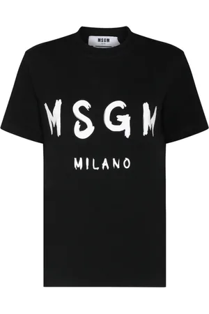 Msgm Mujer, Camisetas, Negro, Talla: S