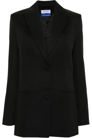 OFF-WHITE Mujer, Chaquetas, Negro, Talla: S
